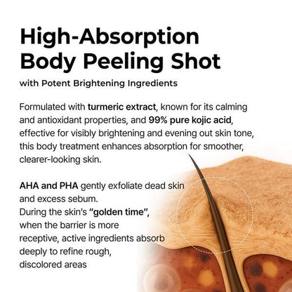 Dr.Melaxin - Body & Face Peel Shot Duo Set